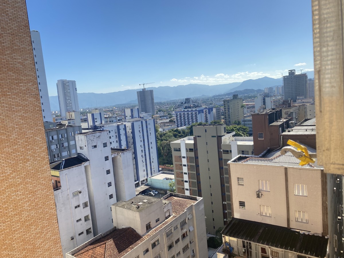 Apartamento Tipo Sala Living, Para Venda, Prédio de Frente Para o Mar, São Vicente, SP