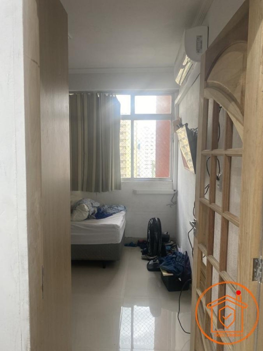 Apartamento 1 Dormitório à Venda, REFORMADO, em Frente a Praça da Biquinha, Centro, São Vicente, SP
