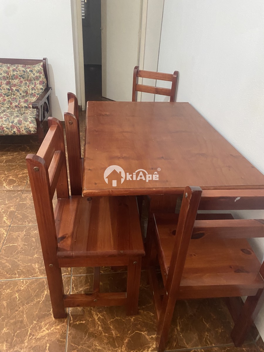 Apartamento Para Alugar com 1 Dormitório, Garagem,  a Meia Quadra da Praia do Gonzaguinha- São Vicente/SP
