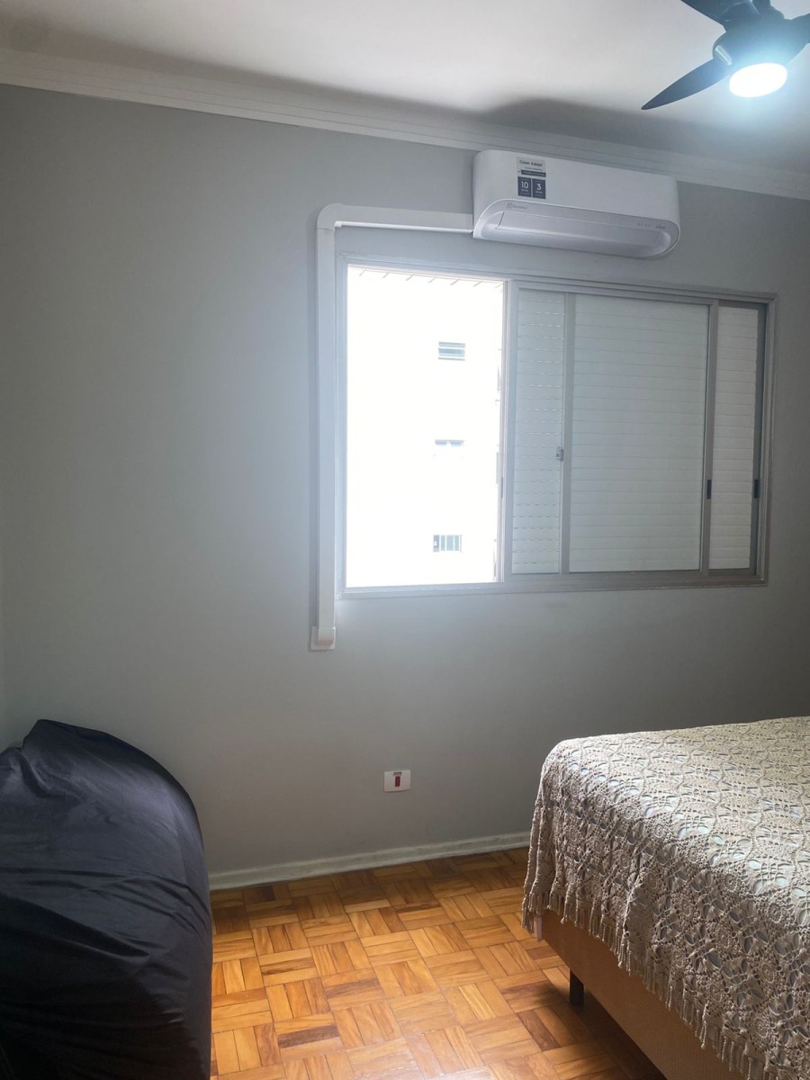 Apartamento 1 Quarto a Venda, Ed. Anchieta, Garagem, Prédio de Frente Para o Mar, Praia do Gonzaguinha - São Vicente, SP