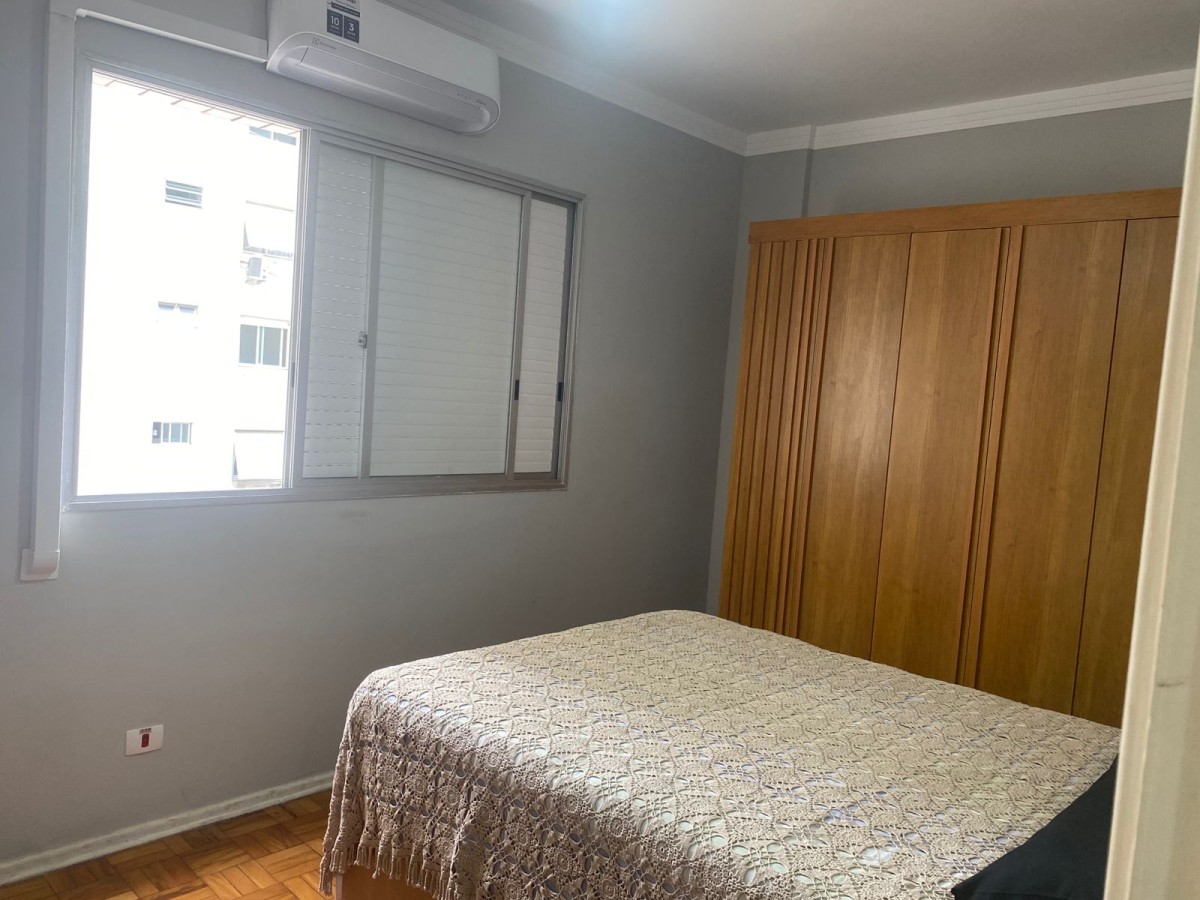 Apartamento 1 Quarto a Venda, Ed. Anchieta, Garagem, Prédio de Frente Para o Mar, Praia do Gonzaguinha - São Vicente, SP