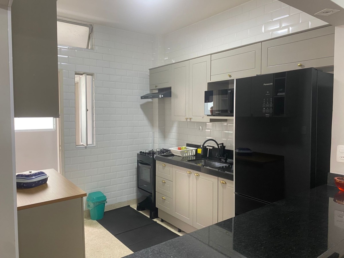 Apartamento 1 Quarto a Venda, Ed. Anchieta, Garagem, Prédio de Frente Para o Mar, Praia do Gonzaguinha - São Vicente, SP