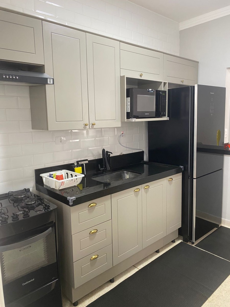 Apartamento 1 Quarto a Venda, Ed. Anchieta, Garagem, Prédio de Frente Para o Mar, Praia do Gonzaguinha - São Vicente, SP