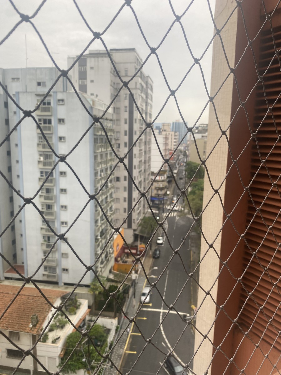 Apartamento Sala Living  - Frente a Praça da Biquinha - Centro - São Vicente, SP