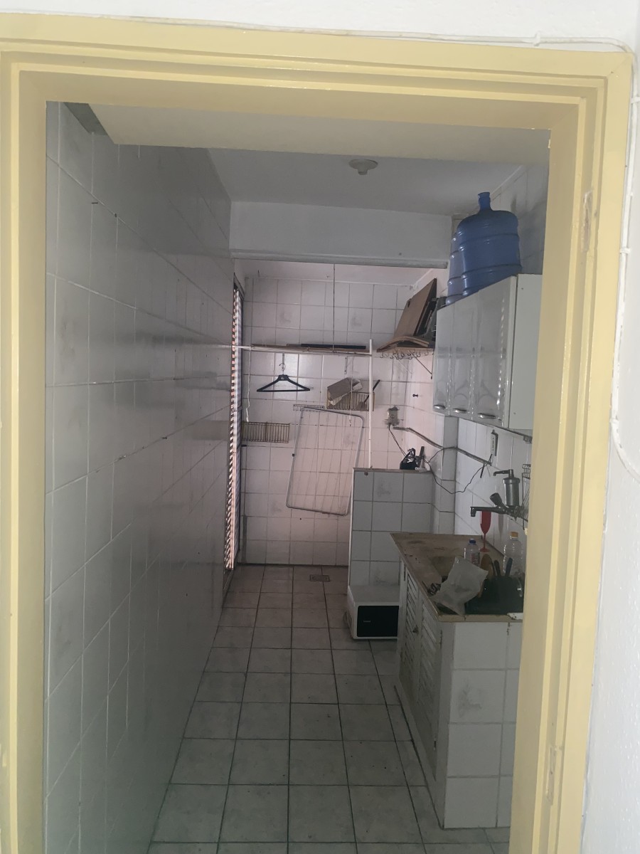 Apartamento Sala Living  - Frente a Praça da Biquinha - Centro - São Vicente, SP