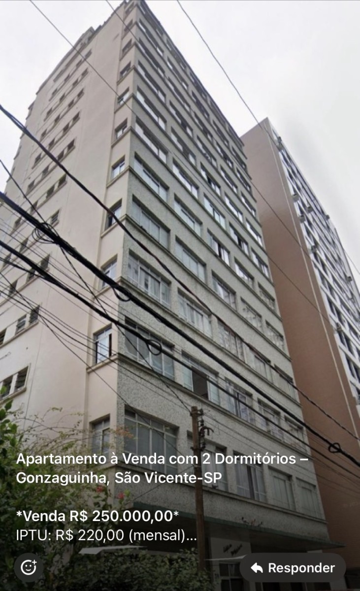 Apartamento à Venda com 2 Dormitórios – Gonzaguinha, São Vicente-SP