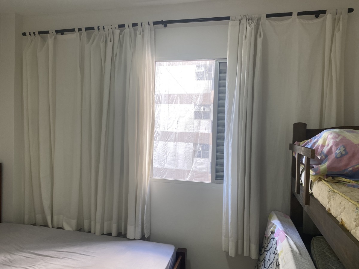 Apartamento à Venda – 1 Dormitório, Garagem, Frente para o Mar – Gonzaguinha, São Vicente-SP