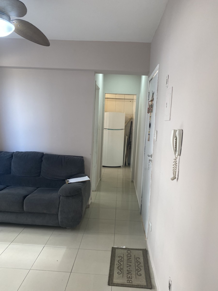 Apartamento à Venda – 1 Dormitório, Garagem, Frente para o Mar – Gonzaguinha, São Vicente-SP