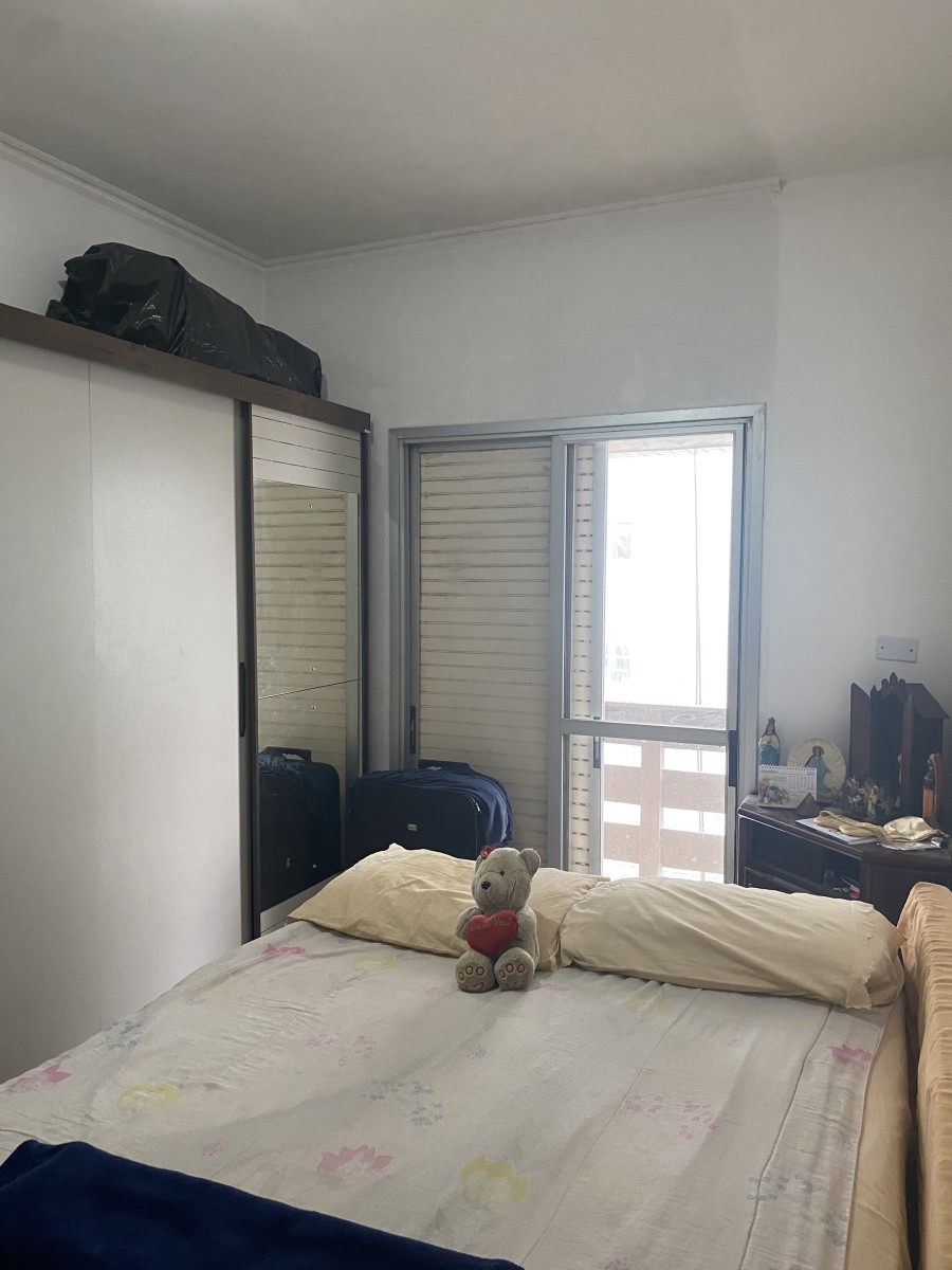 Apartamento Frente Mar 100m² – 2 Dorms, Suíte, Gar, Piscina, Praia do Gonzaguinha, São Vicente-SP