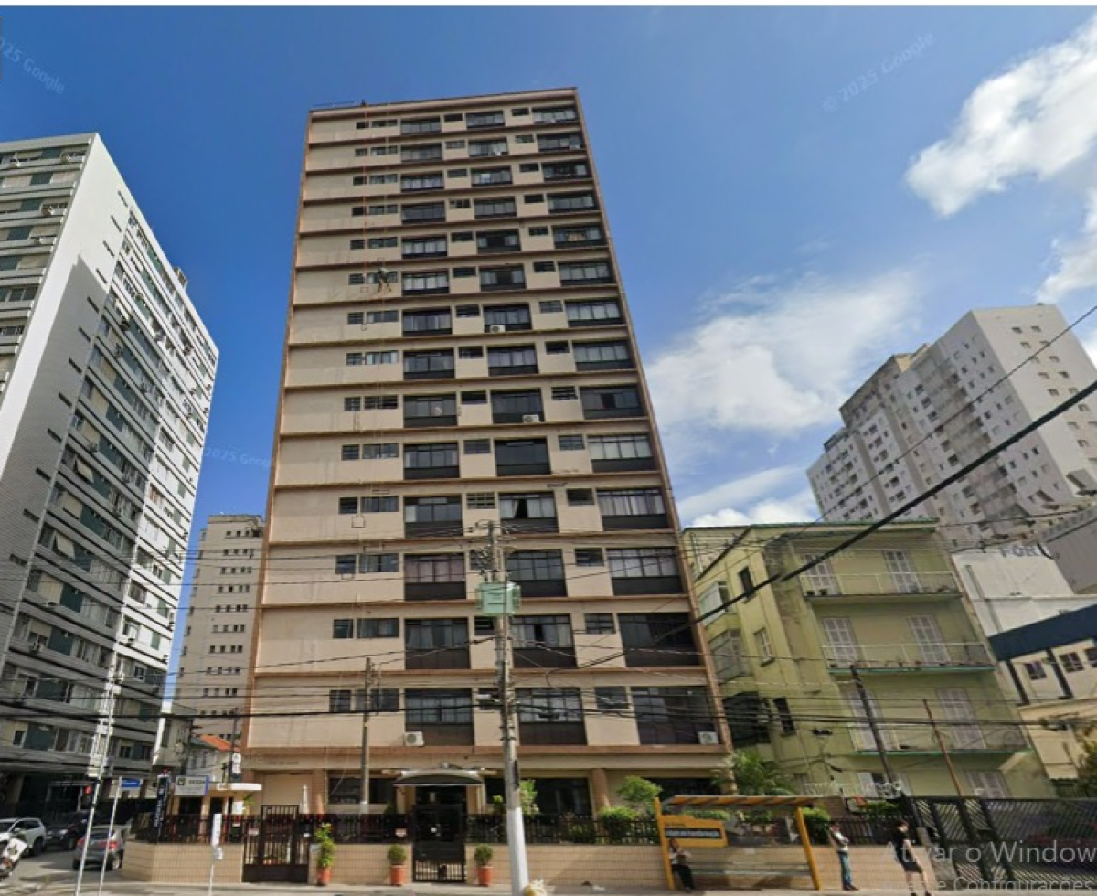 Apartamento kitnet à venda em São Vicente/SP.