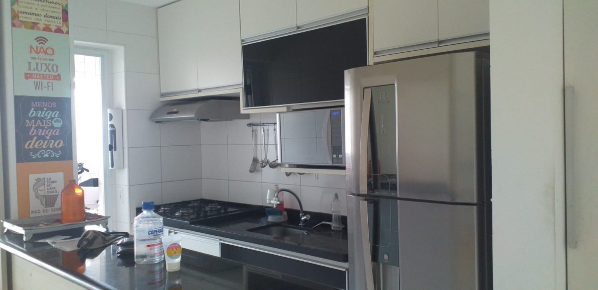 Apartamento à Venda de 2 Dormitórios, Edifício Vila de São Vicente, Lazer Completo e Gar, Gonzaguinha - São Vicente/SP.