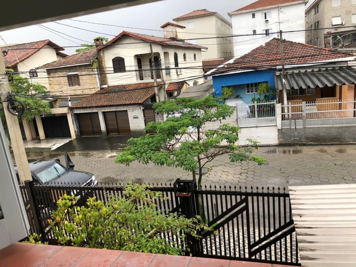 Casa Sobreposta Alta, à Venda, 2 Dormitórios, Com Garagem, Vila Valença- São Vicente-SP