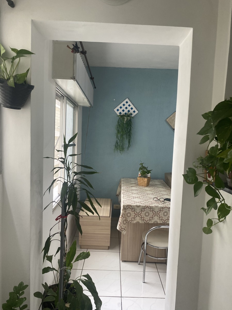 Apartamento à Venda com 1 Dormitório e Garagem – 50m da Praia do Gonzaguinha, São Vicente-SP