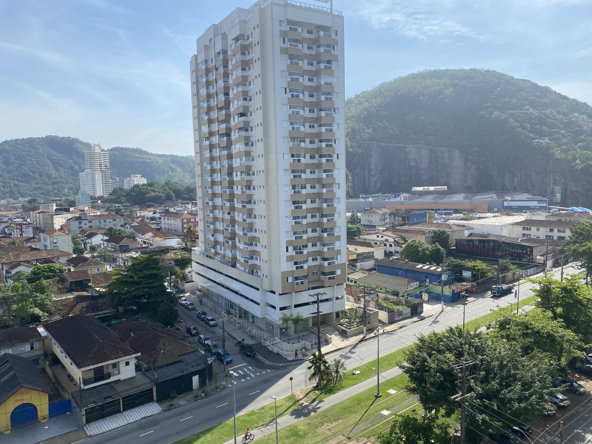 Apartamento à Venda com 1 Dormitório,  com  Garagem, no Bairro da Boa Vista, São Vicente, SP