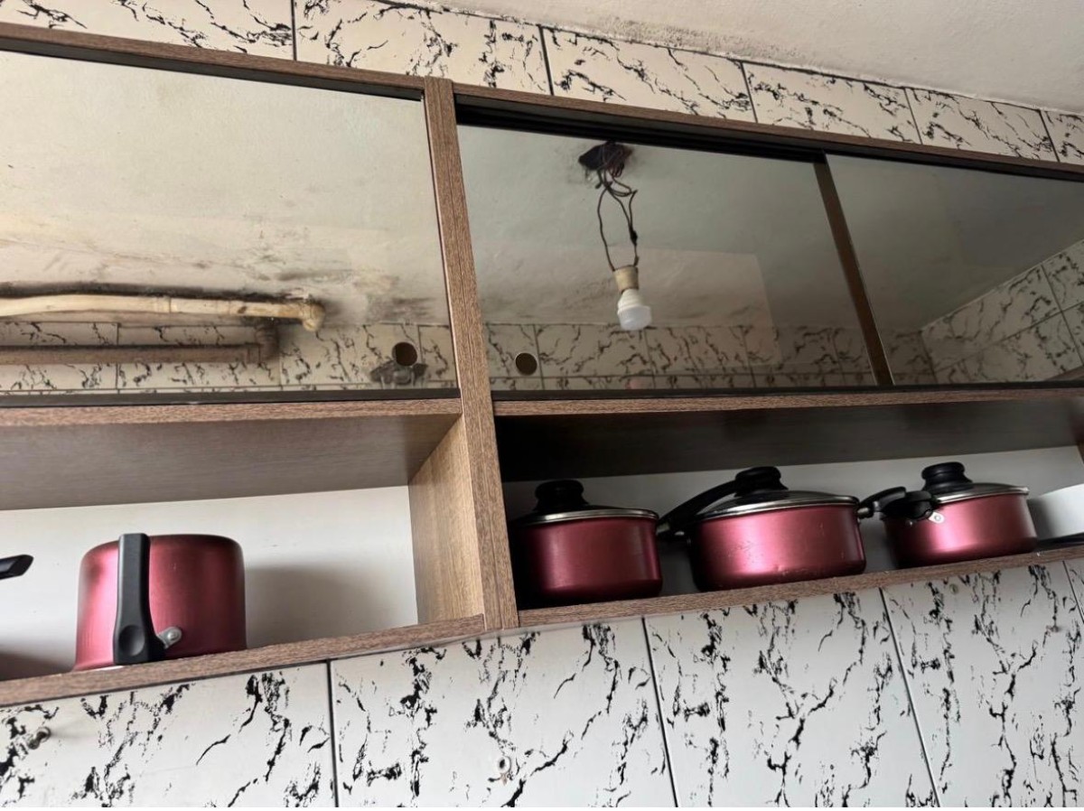 Apartamento à venda sala living com garagem em São Vicente/SP.