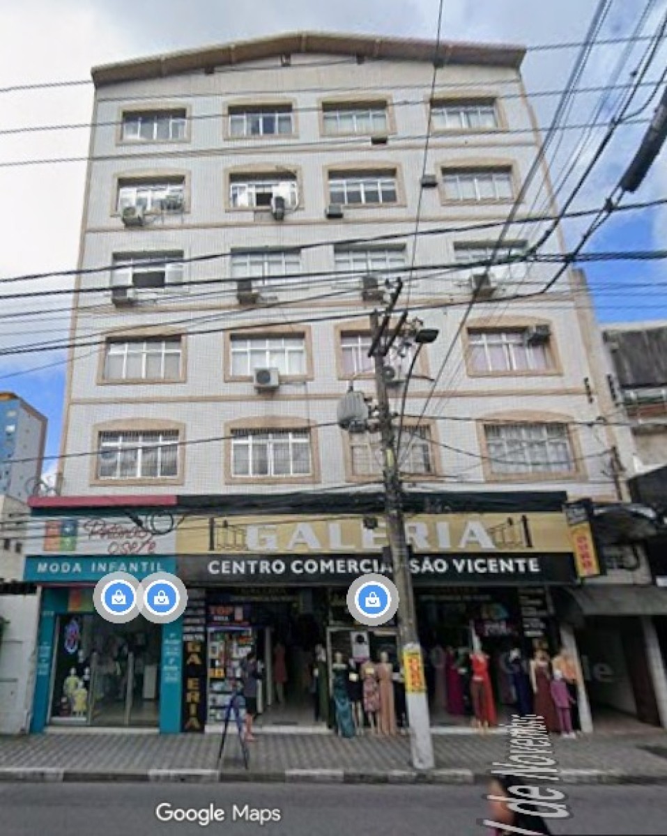 Sala Comercial à Venda no Centro de São Vicente - SP