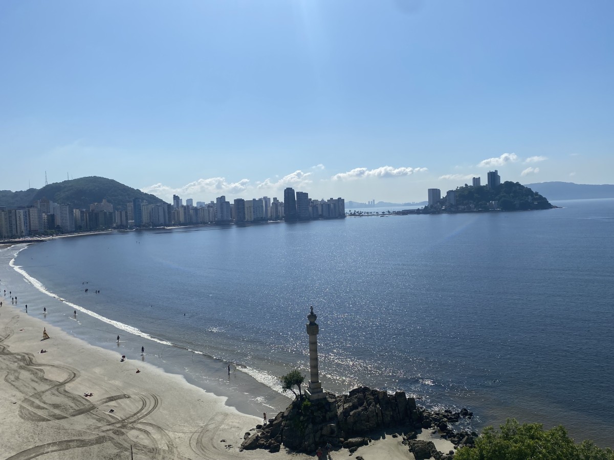 Apartamento à Venda Frente ao Mar em São Vicente | 110m² | 3 Quartos | 1 Vagas