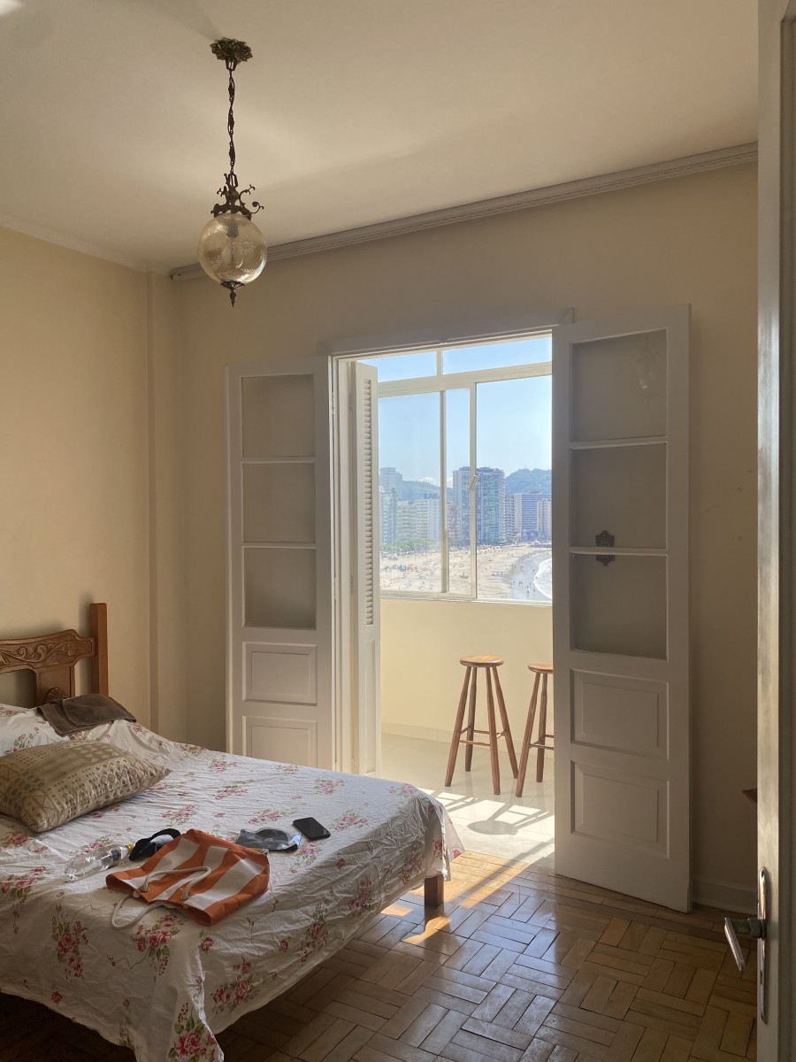 Apartamento à Venda Frente ao Mar em São Vicente | 110m² | 3 Quartos | 1 Vagas