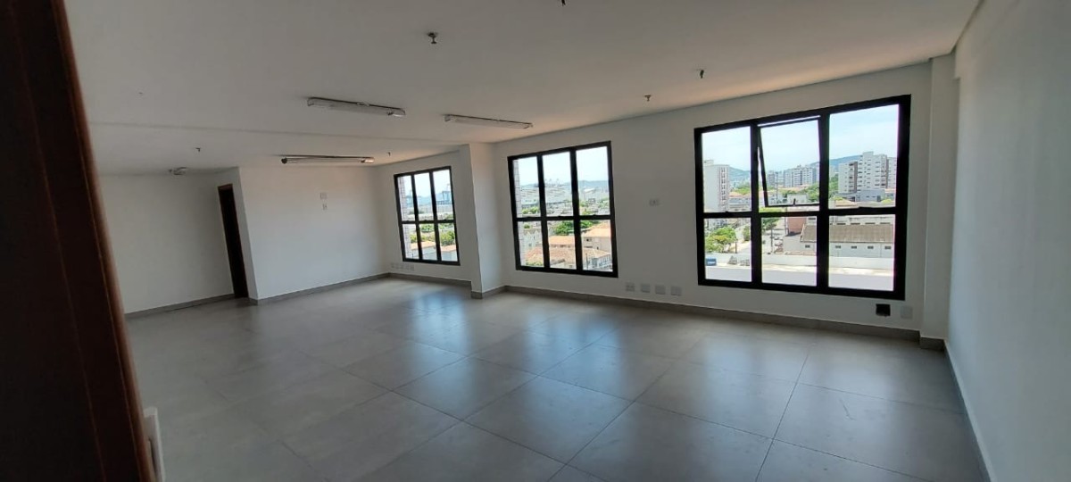 Sala comercial para alugar na Avenida Afonso Pena - Santos | Edifício Windsor - Santos-SP