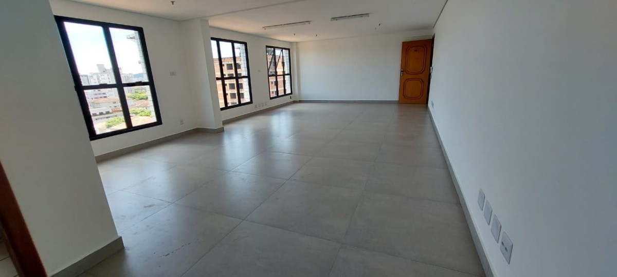 Sala comercial para alugar na Avenida Afonso Pena - Santos | Edifício Windsor - Santos-SP