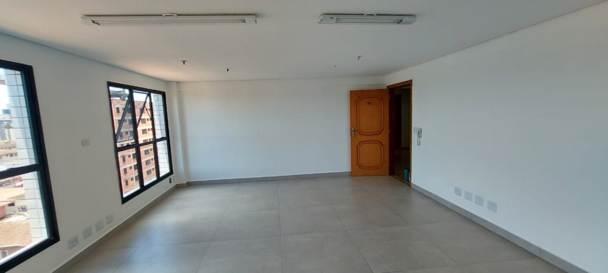 Sala comercial para alugar na Avenida Afonso Pena - Santos | Edifício Windsor - Santos-SP