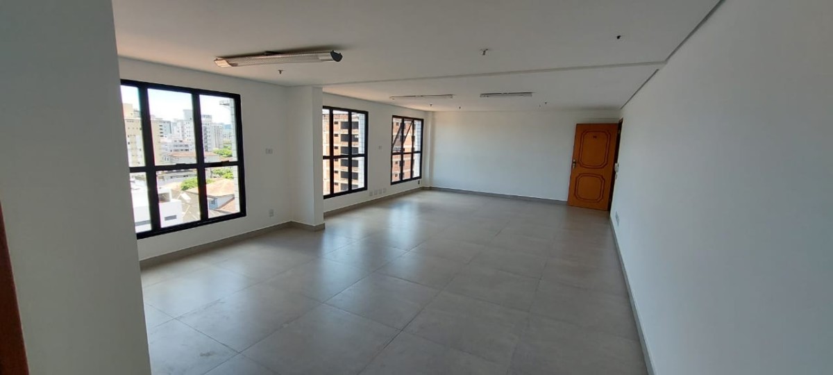 Sala comercial para alugar na Avenida Afonso Pena - Santos | Edifício Windsor - Santos-SP