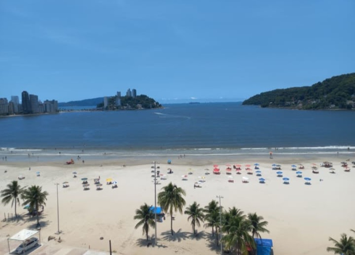 Apartamento de 1 dormitório à venda com garagem em São Vicente/SP