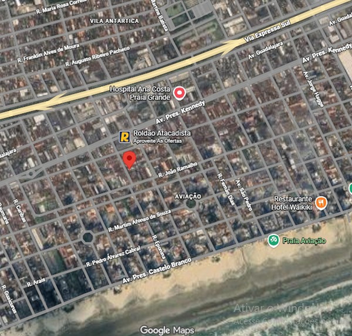 Apartamento à Venda – Praia Grande | Bairro Aviação – 1 Dormitório, Garagem, Zona 1 Próximo ao Mar, Praia Grande-SP