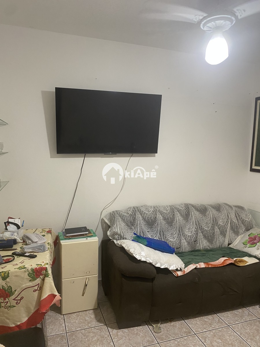 Apartamento à Venda no Centro, Praça  da Biquinha, São Vicente- São Paulo