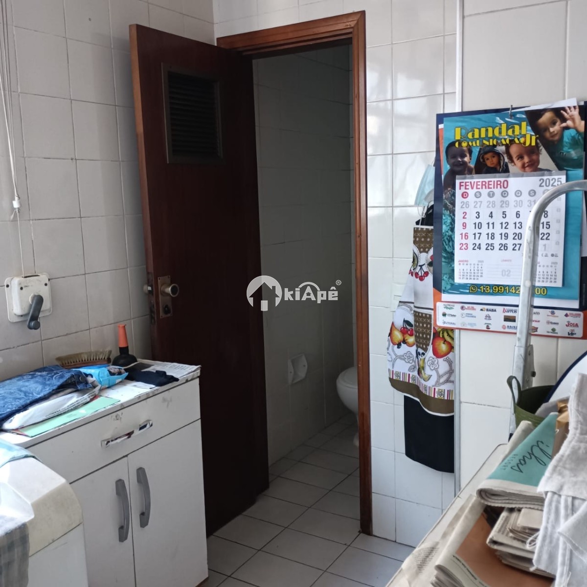 Apartamento à venda 2 quartos, garagem, frente para o mar - Itararé São Vicente, SP