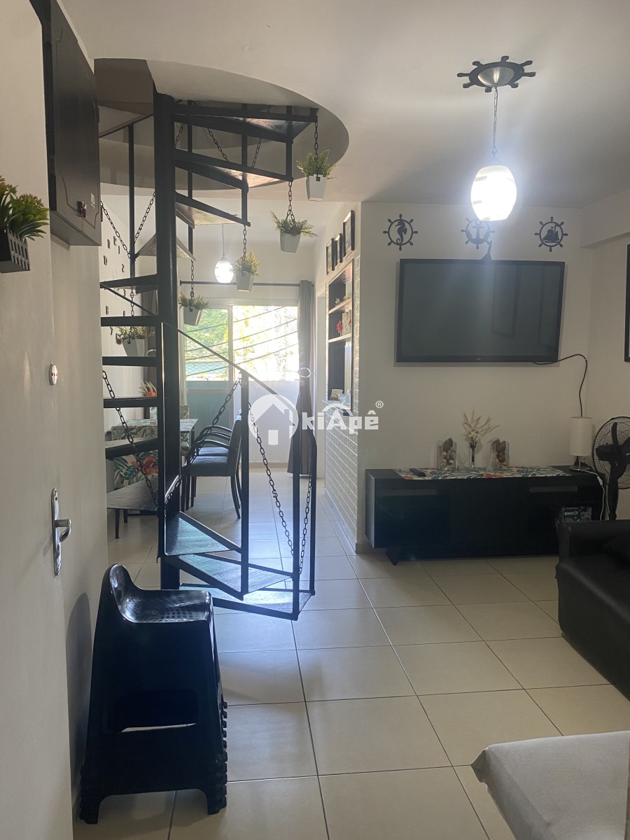 Apartamento Para Alugar, 1 Dormitório, Garagem Privativa, Praia do Gonzaguinha - São Vicente SP