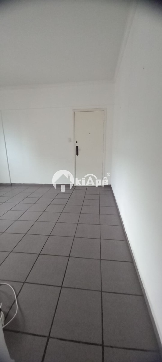 Apartamento à venda de 1 dormitório com vista Mar e com garagem em São Vicente SP.