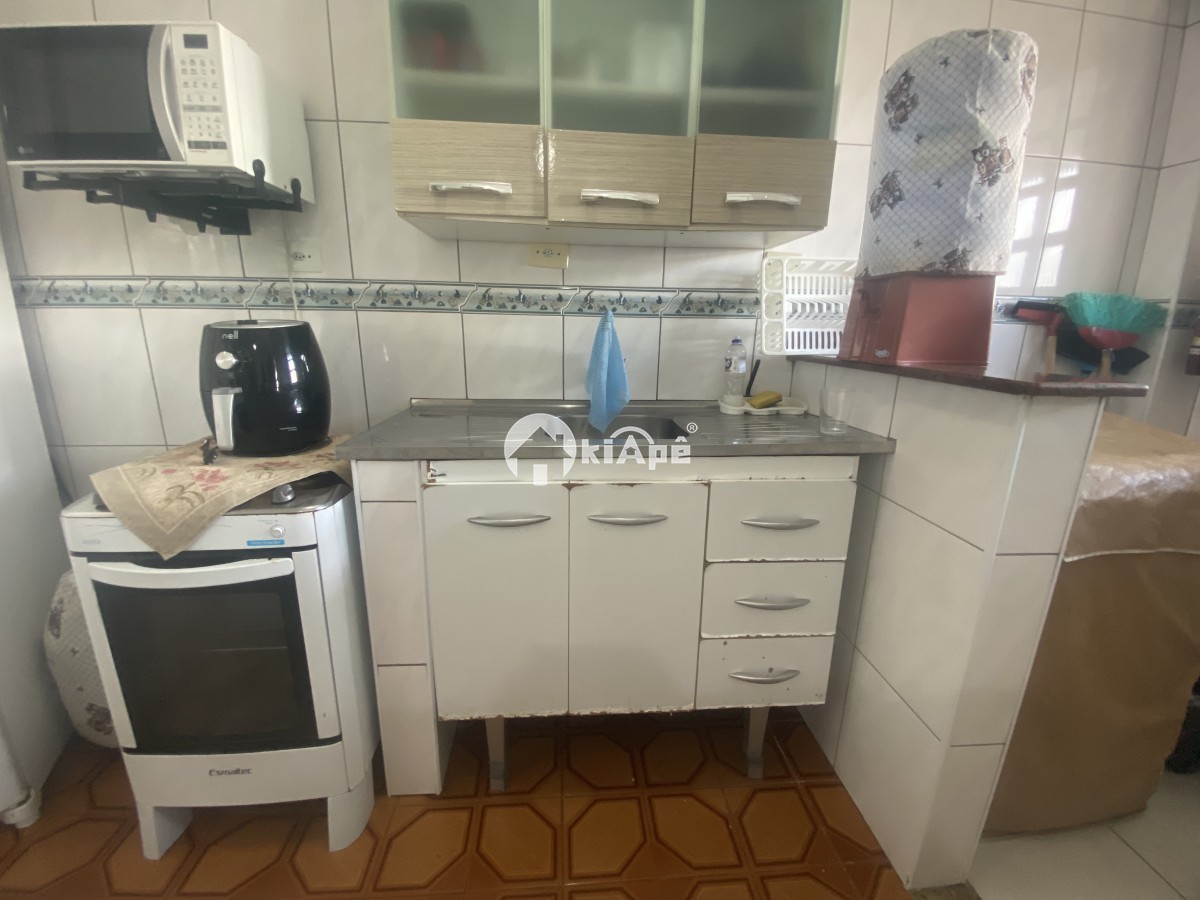 Apartamento 1 quarto mobiliado para alugar - Prédio de Frente Para o Mar - São Vicente-SP