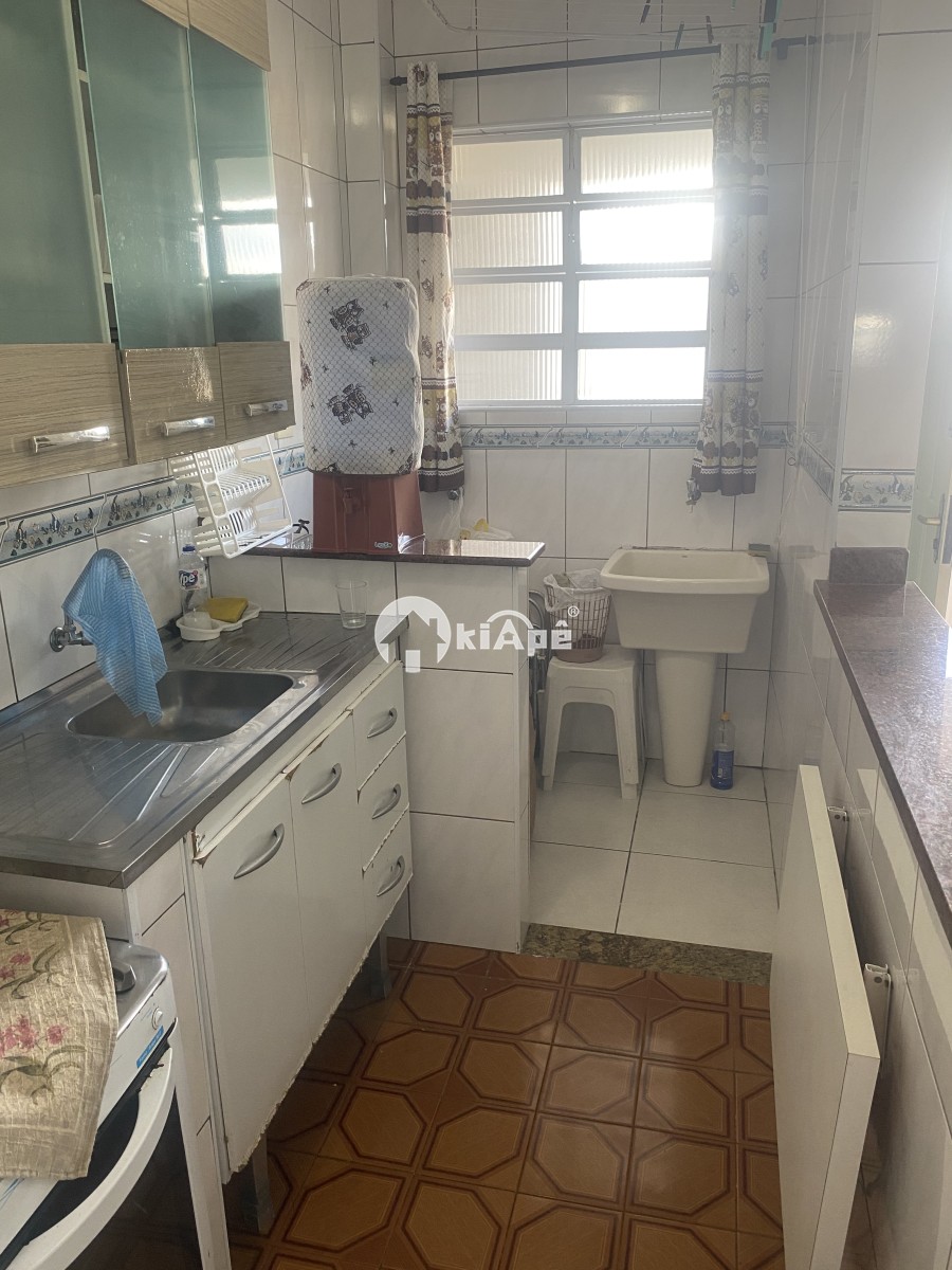 Apartamento 1 quarto mobiliado para alugar - Prédio de Frente Para o Mar - São Vicente-SP