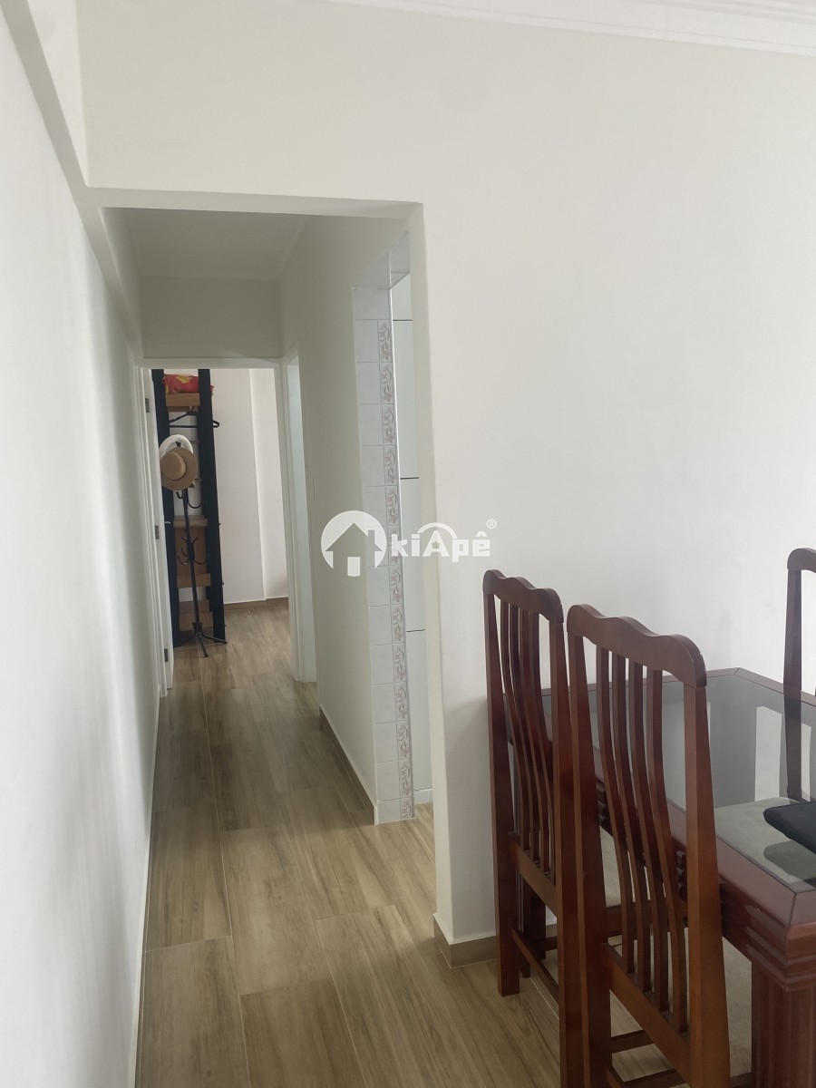 Apartamento com 1 Quarto, Garagem, de Frente Para o Mar - São Vicente-SP