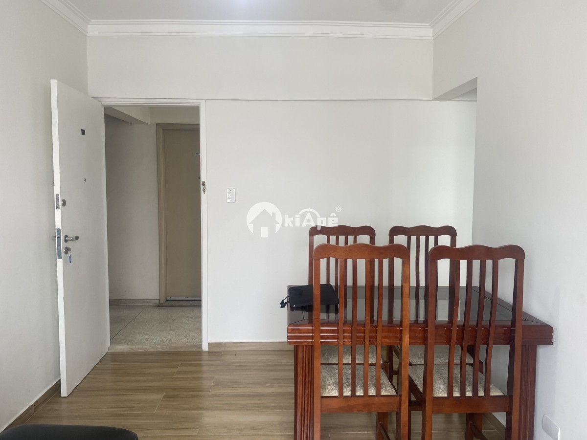 Apartamento com 1 Quarto, Garagem, de Frente Para o Mar - São Vicente-SP