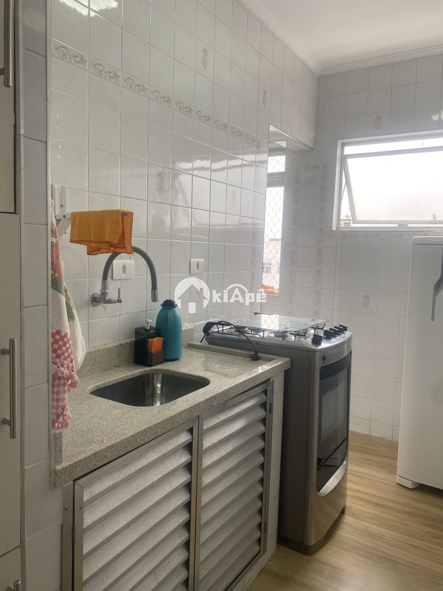 Apartamento com 1 Quarto, Garagem, de Frente Para o Mar - São Vicente-SP