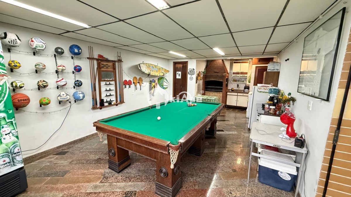 Apartamento Cobertura Duplex à Venda em São Vicente – 4 Quartos, Piscina Privativa, 3 Vagas, Centro
