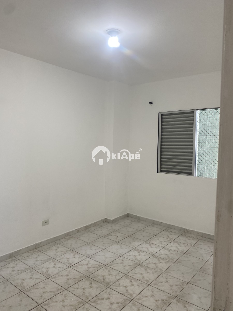 Apartamento para Alugar – 1 Dormitório, Garagem, Vista Parcial para o Mar – Gonzaguinha, São Vicente/SP