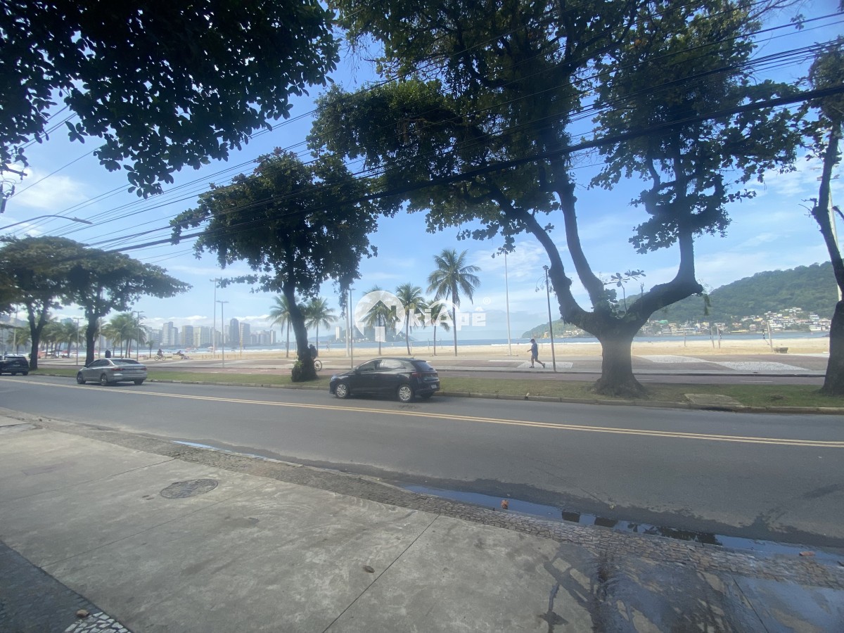 Apartamento à Venda de Frente para o Mar em São Vicente-SP | 1 Quarto | Garagem Garantida | Praia do Gonzaguinha