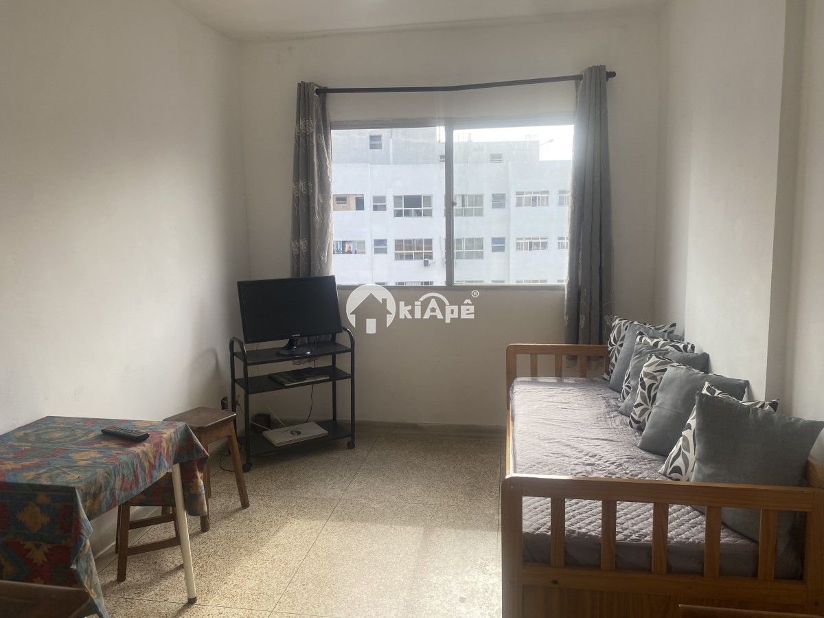 Apartamento à Venda de Frente para o Mar em São Vicente-SP | 1 Quarto | Garagem Garantida | Praia do Gonzaguinha