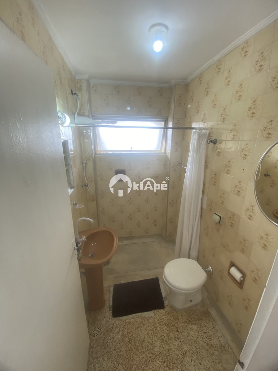 Apartamento à Venda de Frente para o Mar em São Vicente-SP | 1 Quarto | Garagem Garantida | Praia do Gonzaguinha