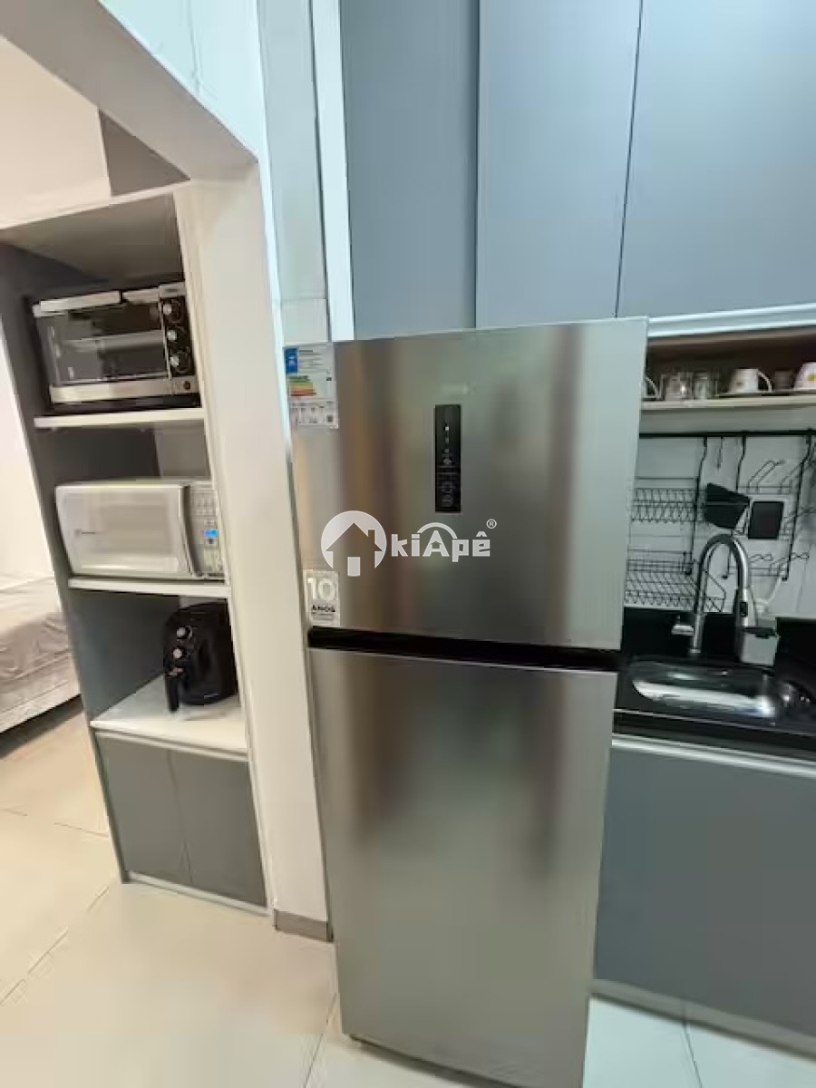 APARTAMENTO KITNET FRENTE MAR À VENDA NO ITARARÉ – SÃO VICENTE | TOTALMENTE REFORMADO E MOBILIADO | PRONTO PARA MORAR