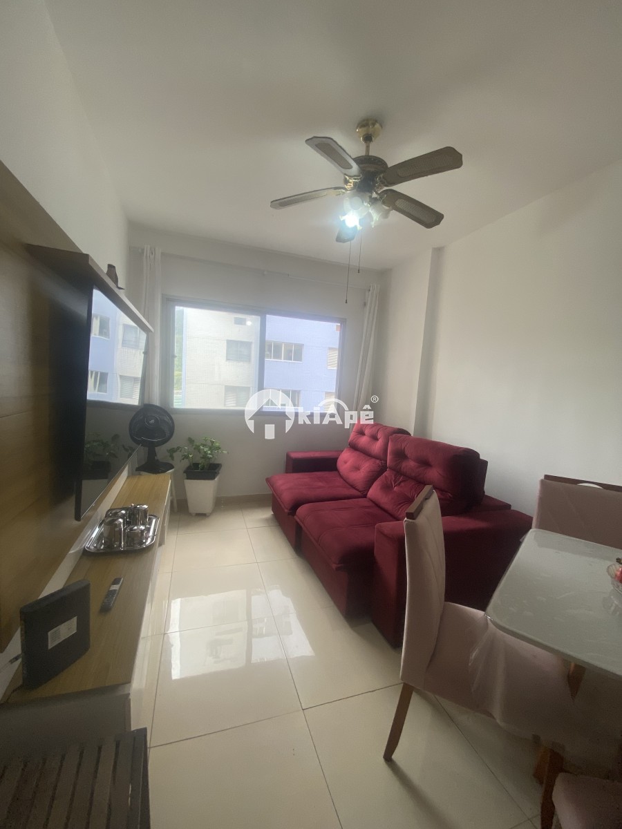 APARTAMENTO À VENDA FRENTE MAR EM SÃO VICENTE | EDIFÍCIO MARTINICA | 65M² | VAGA DE GARAGEM