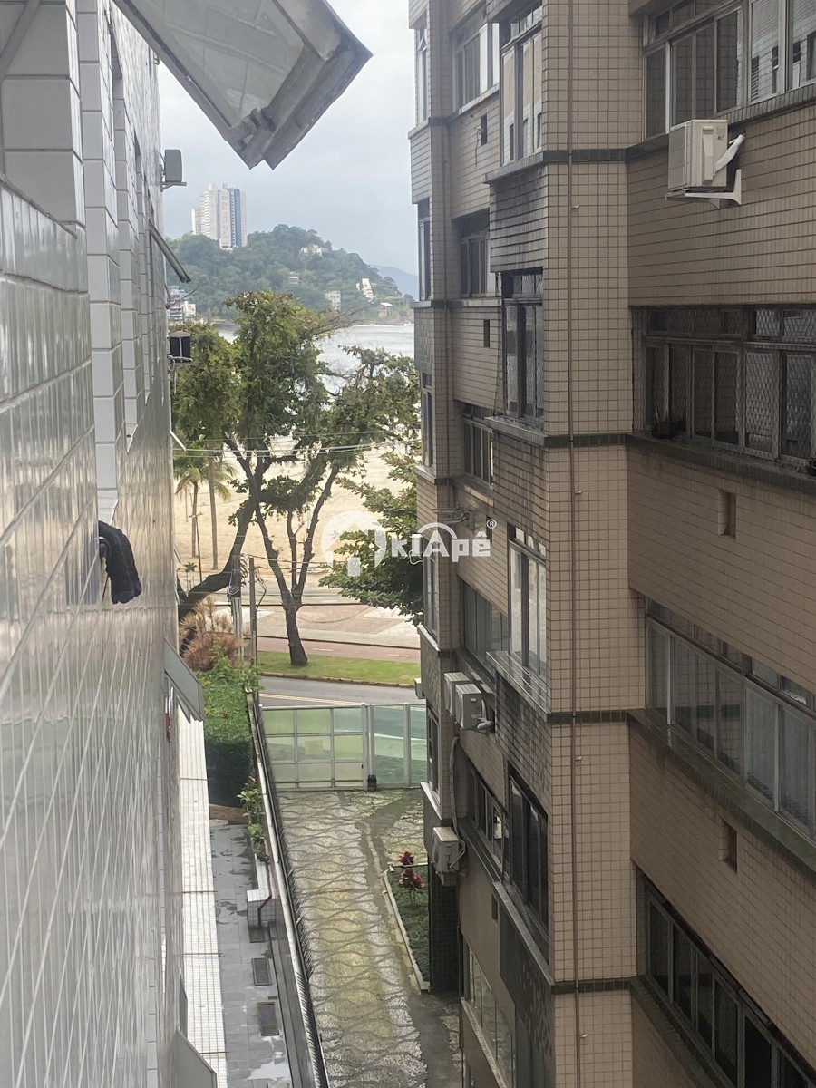 APARTAMENTO À VENDA FRENTE MAR EM SÃO VICENTE | EDIFÍCIO MARTINICA | 65M² | VAGA DE GARAGEM