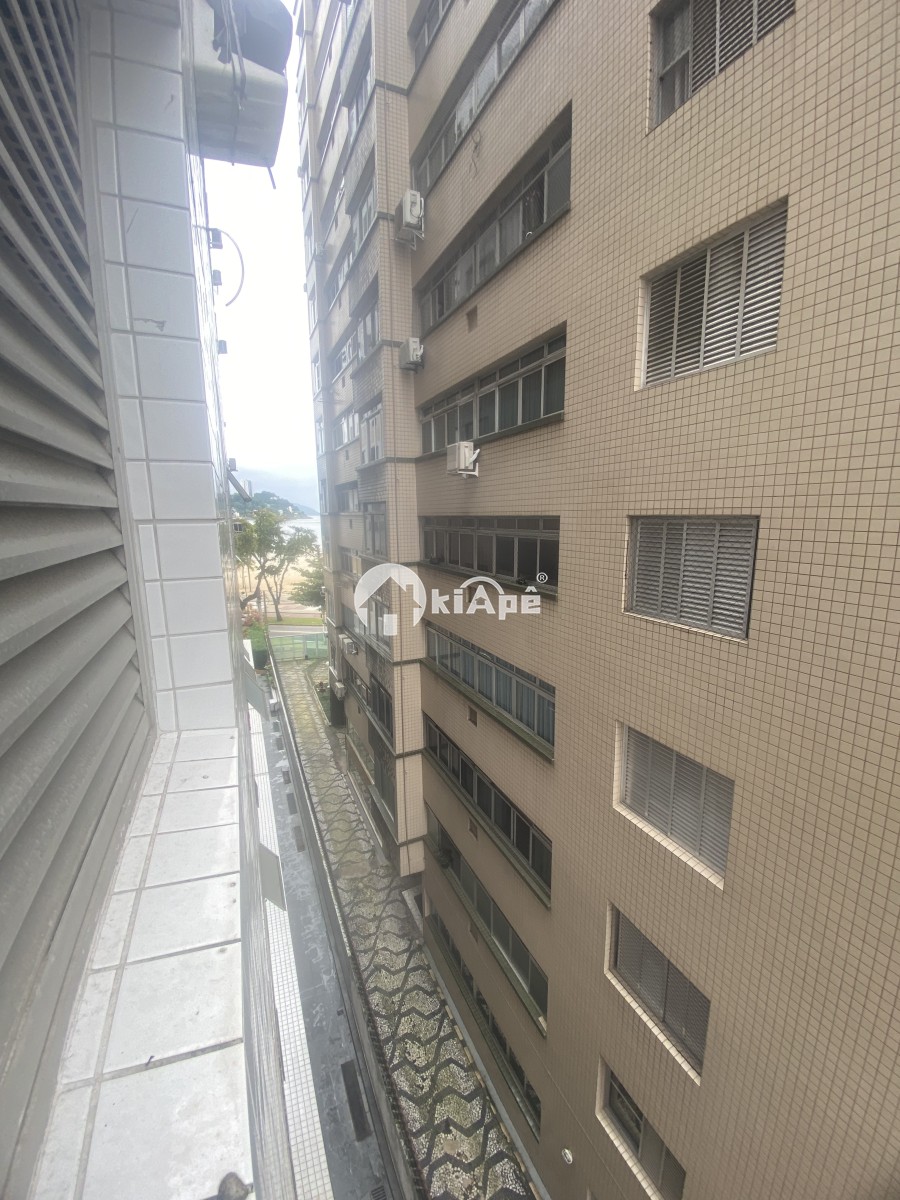 APARTAMENTO À VENDA FRENTE MAR EM SÃO VICENTE | EDIFÍCIO MARTINICA | 65M² | VAGA DE GARAGEM