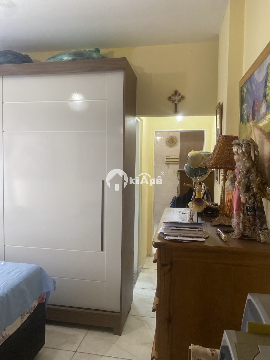 Apartamento à Venda Tipo Sala Living no Gonzaguinha, 1 Quadra da Praia | Em Frente ao Shopping Brisamar | São Vicente-SP