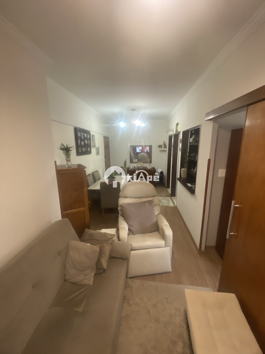 APARTAMENTO À VENDA –  REFORMADO, GARAGEM, 1 DORMITÓRIO - CENTRO DE SÃO VICENTE-SP