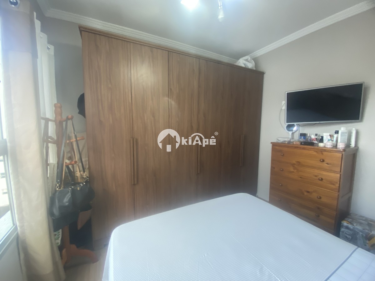 APARTAMENTO À VENDA –  REFORMADO, GARAGEM, 1 DORMITÓRIO - CENTRO DE SÃO VICENTE-SP