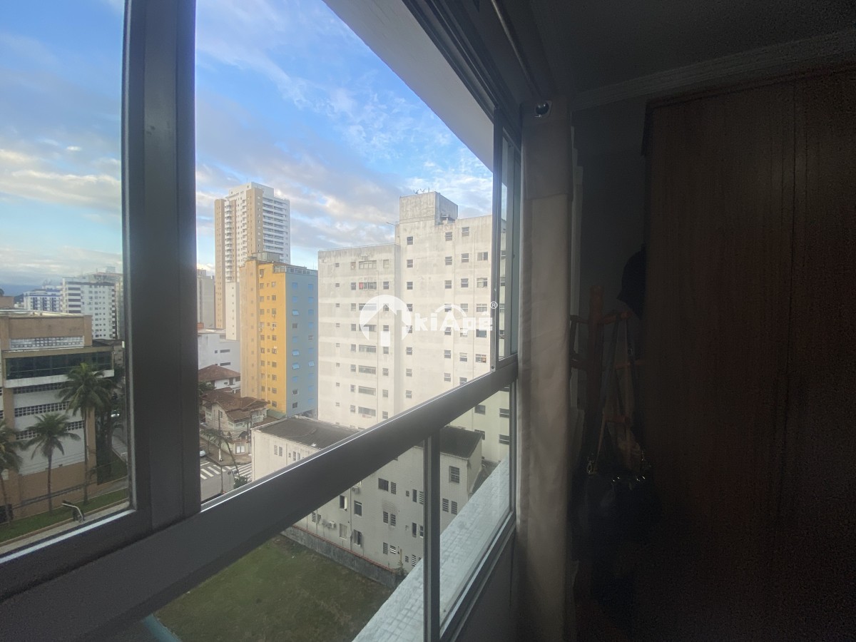 APARTAMENTO À VENDA –  REFORMADO, GARAGEM, 1 DORMITÓRIO - CENTRO DE SÃO VICENTE-SP
